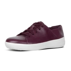 Sneakers Donna: FitFlop F-SPORTY TM LACE UP SNEAKER LEATHER DEEP PLUM