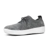 Sneakers Donna: FitFlop UBERNKIT SNEAKER CRYSTAL CHARCOAL/DUSTY GREY