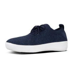 Sneakers Donna: FitFlop UBERNKIT SNEAKER CRYSTAL MIDNIGHT NAVY