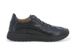 Sneakers Uomo: Sneakers uomo in pelle nero u16252w