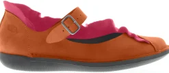 Sportive Casual Donna: 683302695 Nootdorp sunflower/orchid, Pull-up/Soft Nubuck