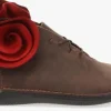 Sportive Casual Donna: 684632693 Nekkeveld Truffle/Ruby Wine, Pull-up Nubuck