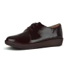 Sportive Casual Donna: FitFlop DERBY CRINKLE PATENT BERRY
