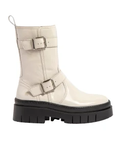 Stivaletti / Scarpe Alte Donna: Art Company 1958 NAPPA SHINNY CREAM/AMBERES