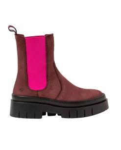 Stivaletti / Scarpe Alte Donna: Art Company 1954 NOBUCK BURDEOS-FUCSIA/AMBERES