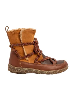 Stivaletti / Scarpe Alte Donna: El Naturalista N5455 MULTI LEATHER WOOD-BROWN/ NIDO STIVALETTO DONNA CUERO