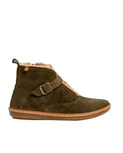 Stivaletti / Scarpe Alte Donna: El Naturalista N5349 SILK SUEDE FOREST/ CORAL STIVALETTO DONNA GREEN