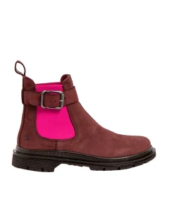 Stivaletti / Scarpe Alte Donna: Art Company 1892 NOBUCK BURDEOS-FUCSIA/ BIRMINGHAM