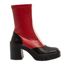 Stivaletti / Tronchetti Donna: Art Company 1973 NAPPA RED-BLACK/BERNA