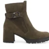 Stivaletti / Tronchetti Donna: Tronchetto donna in camoscio mimetico l5331w