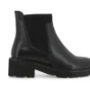 Stivaletti / Tronchetti Donna: Stivaletto donna in pelle nero 034304w