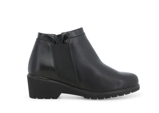 Stivaletti / Tronchetti Donna: Stivaletto donna in pelle nero r35607w