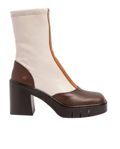 Stivaletti / Tronchetti Donna: Art Company 1973 NAPPA BROWN-CREAM/BERNA
