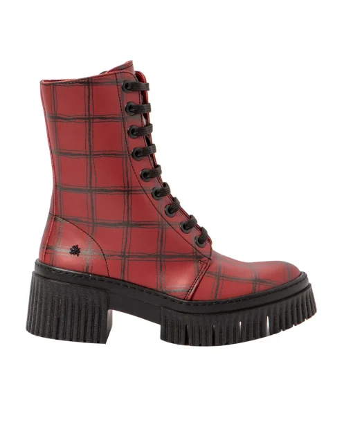 Stivaletti / Tronchetti Donna: Art Company 1375F FANTASY RED TARTAN/YORK