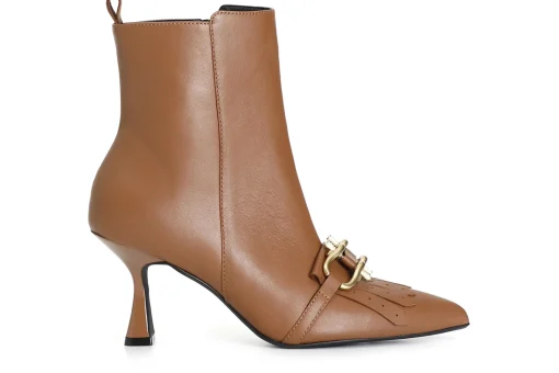 Stivaletti / Tronchetti Donna: Cafè Noir C1XV1118 TRONCHETTO IN PELLE CON ACCESSORIO TACCO 70