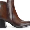 Stivaletti / Tronchetti Donna: Cafè Noir C1LC1101 TRONCHETTO IN PELLE CON CERNIERA
