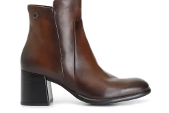 Stivaletti / Tronchetti Donna: Cafè Noir C1LC1101 TRONCHETTO IN PELLE CON CERNIERA