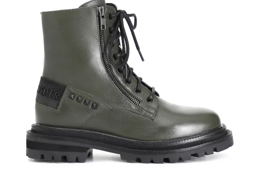 Stivaletti / Tronchetti Donna: Cafè Noir C1FC1101 TRONCHETTO ALLACCIATO IN PELLE