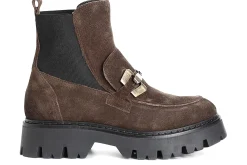 Stivaletti / Tronchetti Donna: Cafè Noir C1FM6012 TRONCHETTO IN PELLE SCAMOSCIATA CON ELASTICO E MORSETTO