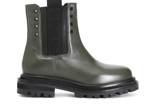 Stivaletti / Tronchetti Donna: Cafè Noir C1FC1102 TRONCHETTO IN PELLE CON ELASTICO