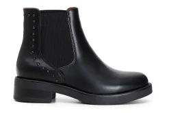 Stivaletti / Tronchetti Donna: Cafè Noir C1EA9703 BEATLES IN SIMILPELLE SPAZZOLATA CON BORCHIE