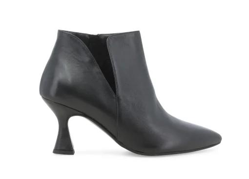 Stivaletti / Tronchetti Donna: Stivaletto donna in pelle nero z968w
