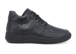 Stivaletti / Tronchetti Uomo: Stivaletto uomo in pelle nero u55352w