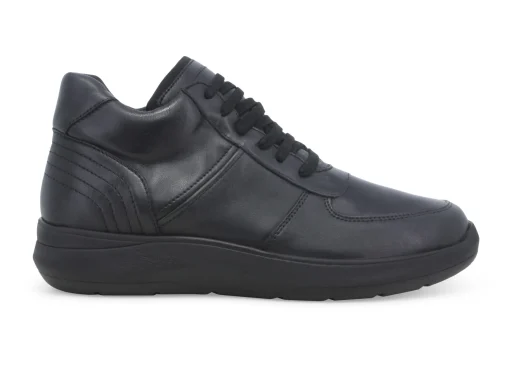 Stivaletti / Tronchetti Uomo: Stivaletto uomo in pelle nero u55352w