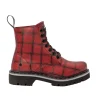 Stivaletti / Tronchetti Uomo: Art Company 1166P FANTASY RED TARTAN / MARINA