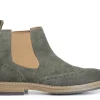 Stivaletti / Tronchetti Uomo: Cafè Noir C1XM6003 TRONCHETTO IN CROSTA CON ELASTICI STILEOXFORD
