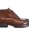 Stivaletti / Tronchetti Uomo: Cafè Noir C1XR1015 TRONCHETTO IN PELLE ALLACCIATO CON BORDOVASCHETTA