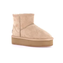 Stivaletti Bambina: GRUNLAND JUNIOR PO2145 Polacco in eco pelliccia con leggera zeppa
