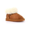Stivaletti Bambina: GRUNLAND JUNIOR PP0199 Tronchetto primi passi con risvolto in eco-pelliccia
