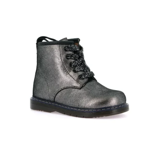 Stivaletti Bambina: GRUNLAND JUNIOR PP0197 Polacco primi passi in pelle laminata