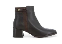 Stivali Donna: Stivaletto donna in pelle marrone k37108w