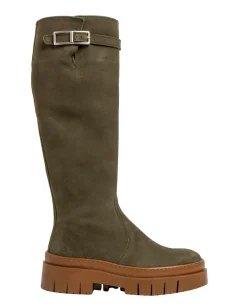 Stivali Donna: Art Company 1959 NOBUCK KAKI/AMBERES