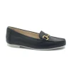 STONEFLY 219557 limo blue scarpe donna mocassino pelle morsetto
