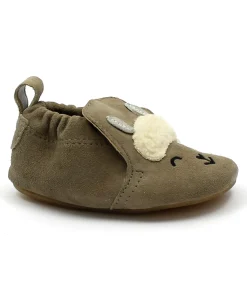 SUPERFIT Papageno 6233 beige scarpe bambina neonata culla pelle strappo