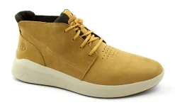 TIMBERLAND A2GUT BRADSTREET wheat nubuck giallo marrone scarpe uomo sneakers pelle lacci