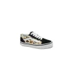 VANS OLD SKOOL CYVYS81 leopard black nero scarpe bambina sneakers lacci leopardato