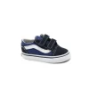 VANS OLD SKOOL V YNVY1 navy scarpe bambino sneakers strappi