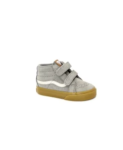 VANS SK8-MID REISSUE Q0GRY1 gum grey scarpe bambino sneakers strappi mid