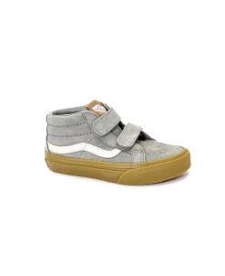VANS SK8-MID REISSUE Z5GRY1 gum grey scarpe bambino sneakers strappi mid