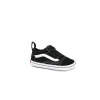 VANS 3U8K6BT1 OLD SKOOL CRIB black white nero scarpe snakers bambino culla laccio elastico
